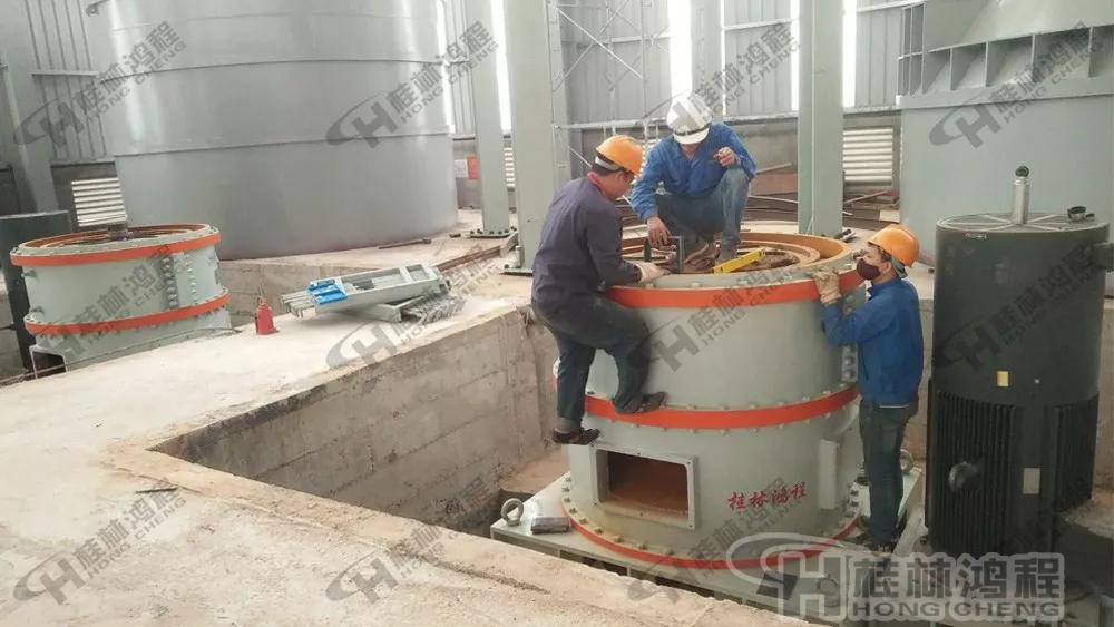 桂林鴻程001號磨粉機生產線EPC項目總包超細立磨 桂林鴻程001號磨粉機生產線EPC項目總包超細立磨